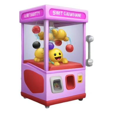 claw machine sticker