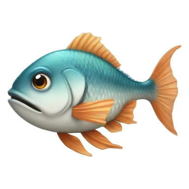 fish with smi sticker