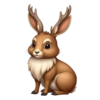 Jackalope sticker