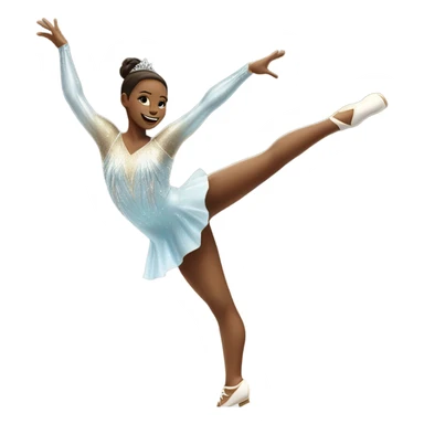 figure skater  sticker