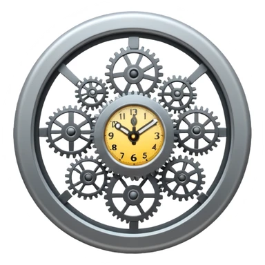 Clock Mechanism sticker