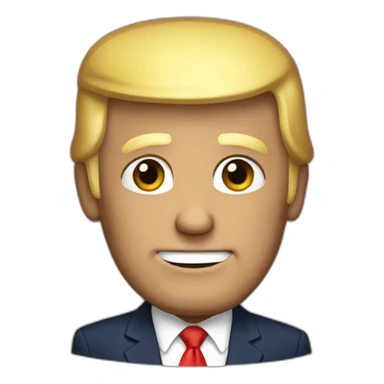 Donald J Trump sticker