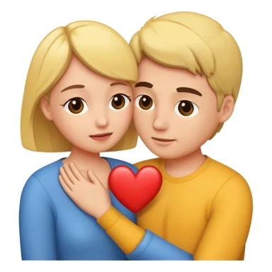 Couple being intimate  sticker