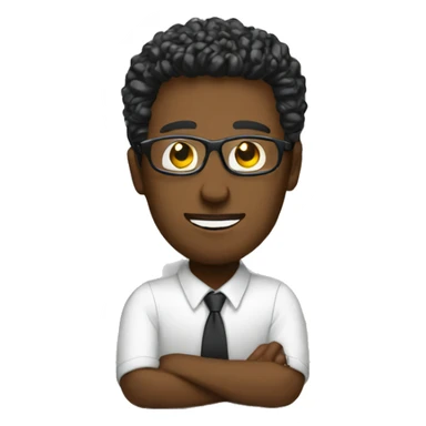 product manager with computer sticker