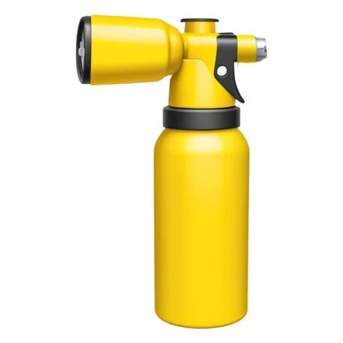 pepper spray can with spray coming out sticker