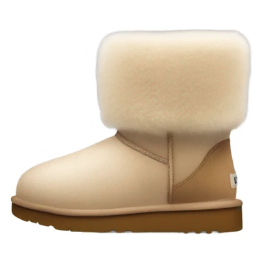 Cute Ugg boots sticker