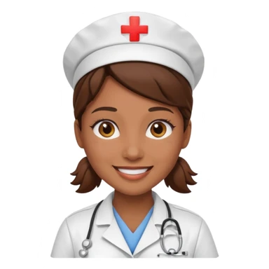 female nurse sticker