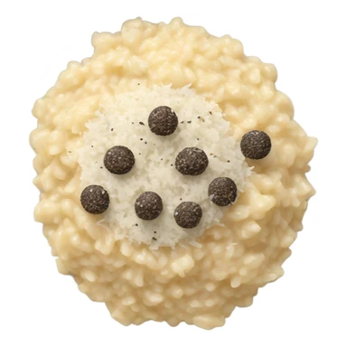 Creamy risotto with truffle sticker