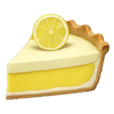 Lemon pie sticker
