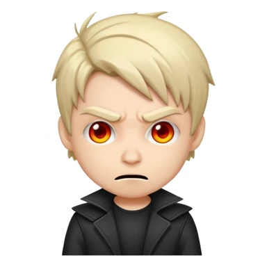 Cool chibi mad sticker