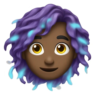 aura con colores sticker