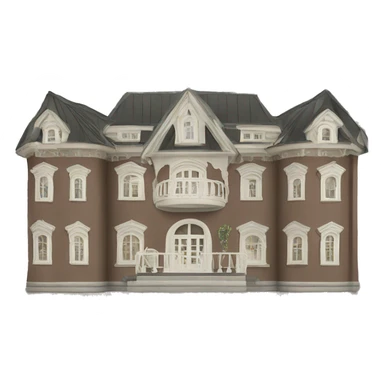 country house in russia sticker