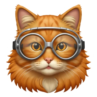 Cat gearing goles sticker