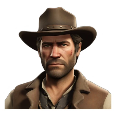Arthur Morgan red dead redemption 2 sticker