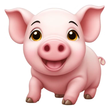 cute piglet  sticker
