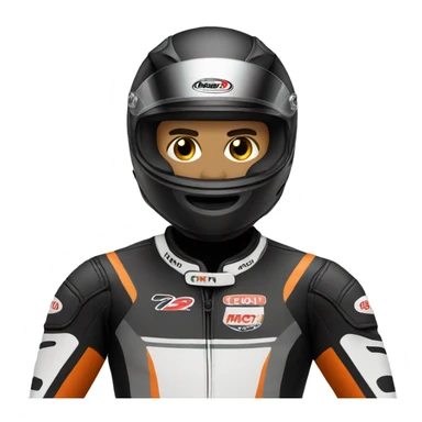 motorcycle-racer sticker