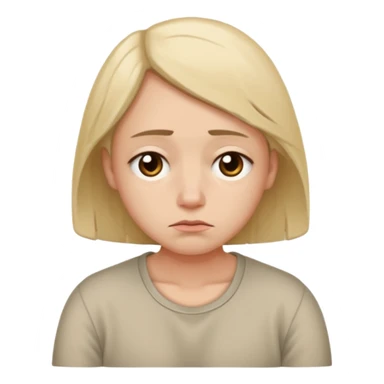 depressed artist being sad sticker