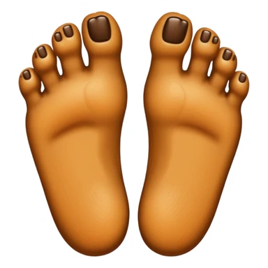 Hairy toes  sticker