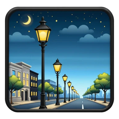 streetlights, America sticker