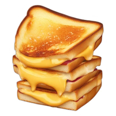 time 4 Grilled cheese sandwich sticker