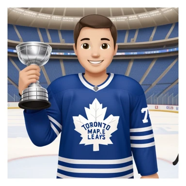 Toronto Maple Leafs winning the Stanley cup sticker