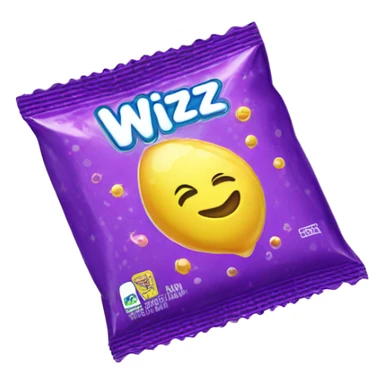 Wizz Fizz packet sticker