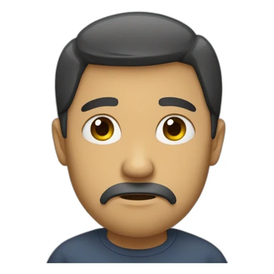 Hombre triste sticker