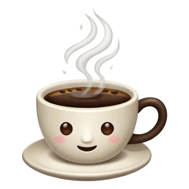 Cup of coffee sticker