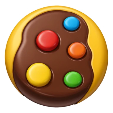 M&m chocolate sticker