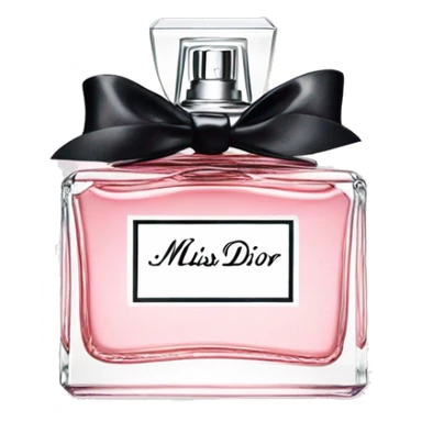 Miss dior perfume sticker