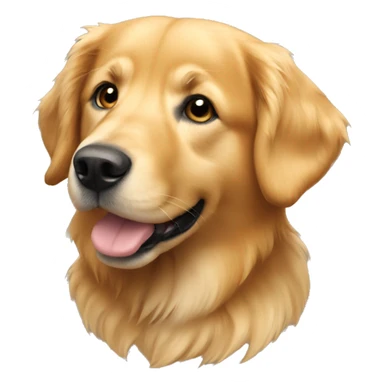 Golden retriever mix sticker