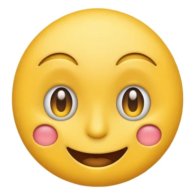 smiling emoji but one eye is twitching sticker