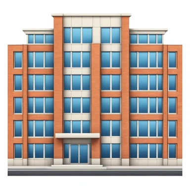 university building sticker