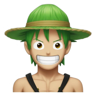 Luffy zoro sticker