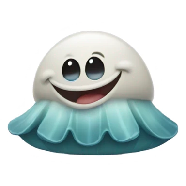 Happy as a clam sticker