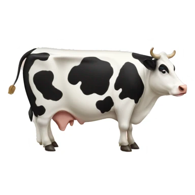 Worlds fattest cow extra obese cheese sticker