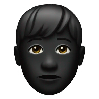 A black album sticker