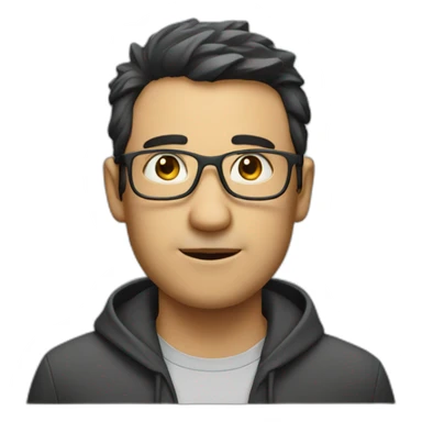 man with maths  sticker