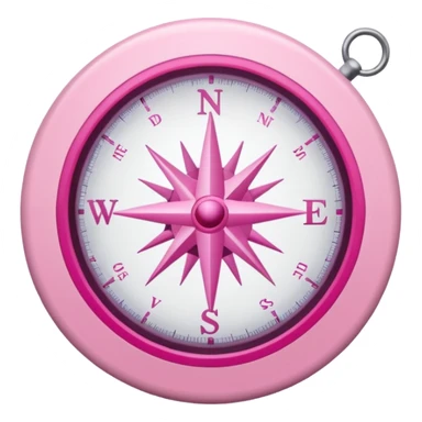 mix light pink dark pink and white girly internet compas sticker