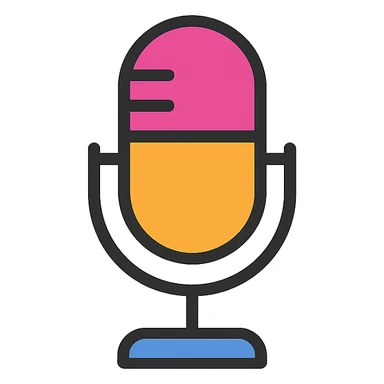 microphone sticker