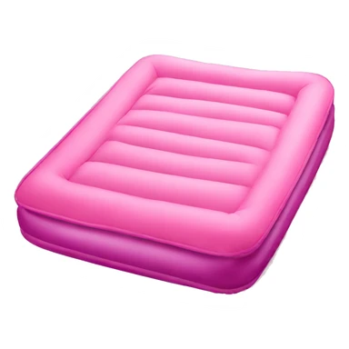 Air mattress pink sticker