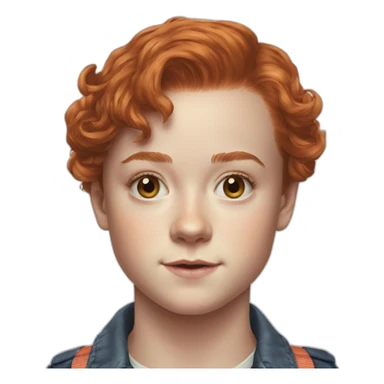 Max mayfield sadie sink stranger things sticker