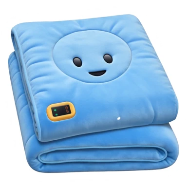 electric blanket no smiley no face sticker