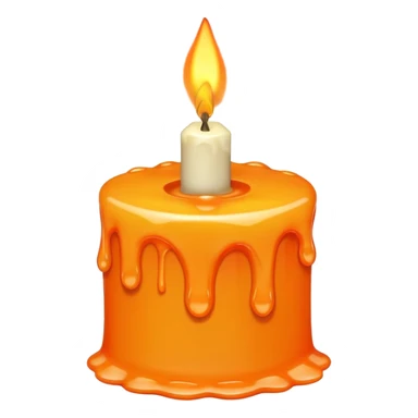 :candle404: → Dripping candle shaped like “404” sticker