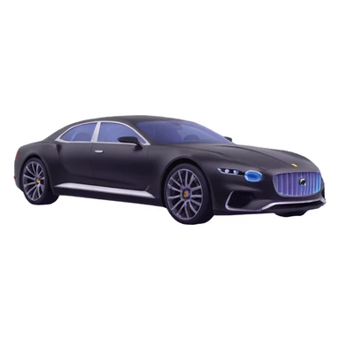 luxury car with a transparent film covering it, elegant and minimal, premium look sticker