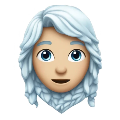 Corazón de hielo  sticker