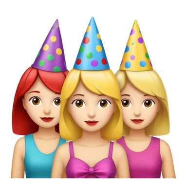 girls party in club sticker