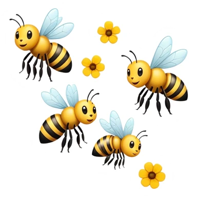 Bees sticker