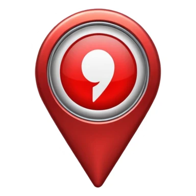 location pin italy sticker