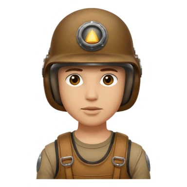 голова в танковом шлемафоне sticker